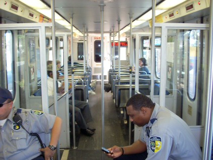 Dart Train Interior
