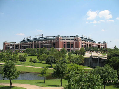 texas rangers ballpark. +of+texas+rangers+stadium