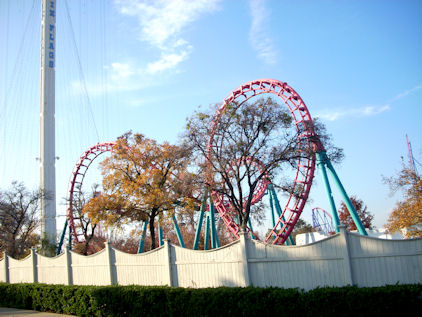 six flags rides. Here#39;s an example of a ride